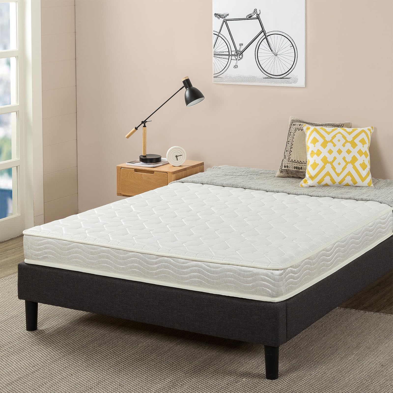 Amazon.co.jp: Zinus Classic Pocket Coil Mattress, 5.9 Inches (15